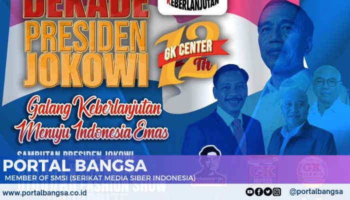 GK Center Gelar Satu Dekade Presiden Jokowi, Begini Kata Kelik Wirawan WW