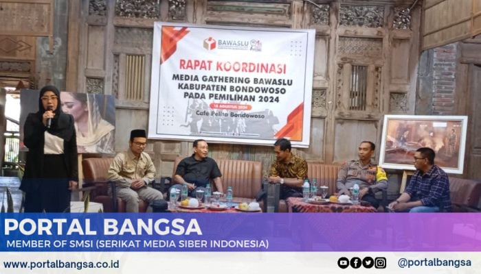 Gelar Media Gathering, Ini Kata Ketua Bawaslu Bondowoso