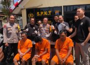 Polsek Sukowono Tangkap Tiga Pelaku Perampokan dan Amankan 6 Barang Bukti Sepeda Motor