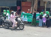 Relawan Kerudung Ijo (RAKI) Berbagi Ratusan Nasi Bungkus
