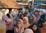 Massa Pendukung Membludak Kawal Paslon Bagus ke Arena Debat