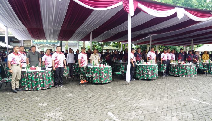 Sambut HUT TNI ke 79  dan Hari Juang Kartika, Divif 2 Kostrad Gelar Kejuaraan Menembak