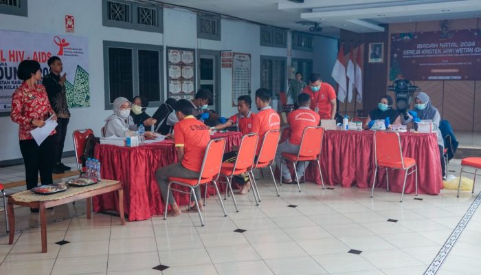 Antisipasi Cegah HIV/AIDS, Lapas Klas II B Bondowoso Gelar Skrining
