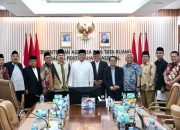 Rakor dengan Lembaga dan Organisasi Keagamaan Islam, Menteri Nusron Komitmen Percepat Sertipikasi Tanah Wakaf
