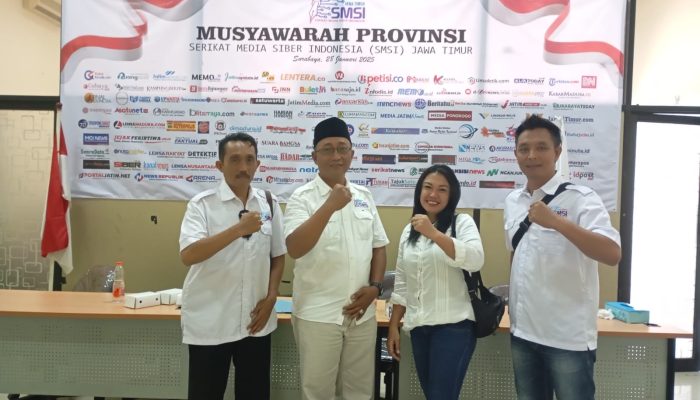 Sokip Terpilih Menjadi Ketua SMSI Jatim Periode 2025 – 2029, Ini Harapan SMSI Bondowoso