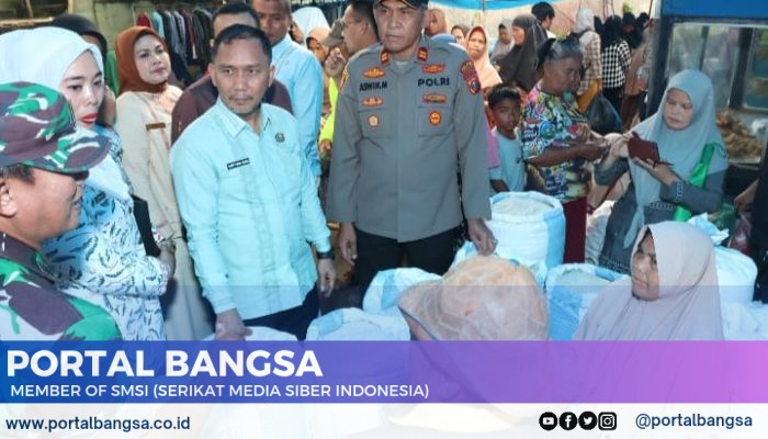 Jelang Ramadhan, Sekda Tapsel Sidak ke Pasar Sipirok