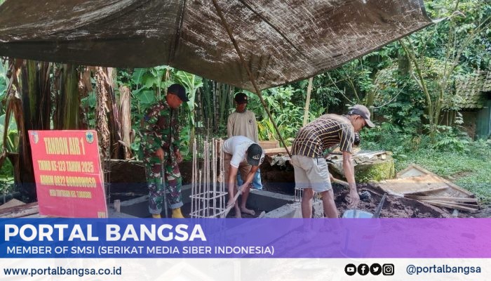 Kolaborasi Kodim 0822 dan BPBD Bondowoso, Fokus Bangun Tandon Air,