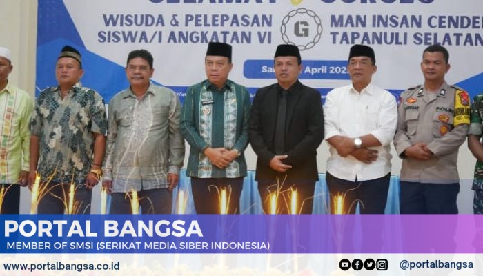 Hadiri Wisuda MAN IC, Wabup Tapsel: Jangan Berpuas Diri Karena Perjalanan Belum Seberapa