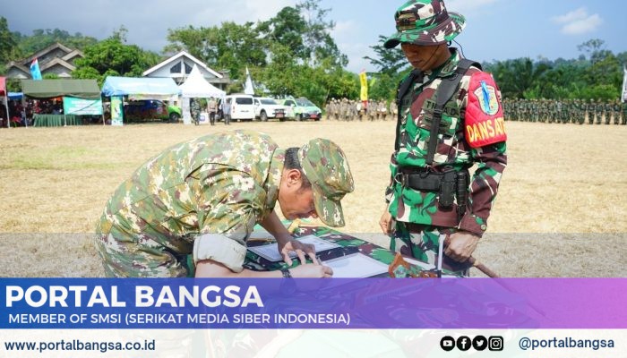 Upacara Pembukaan TMMD Ke 124 Resmi Digelar, Begini Pesan Dandim Rinto