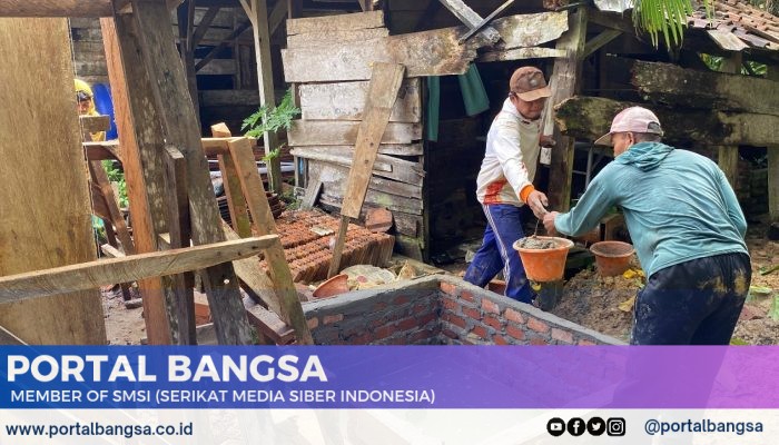 Fasilitas Ibadah Lebih Nyaman, Pembangunan MCK Di Masjid Nurul Yakin Sudah Capai 28 %