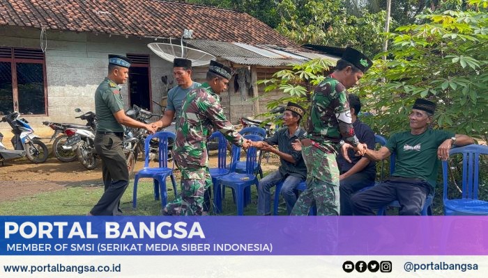 Wujud Empati, Komandan SSK dan Anggota TMMD ke -124 Kodim 0422/LB Hadiri Takziah Warga