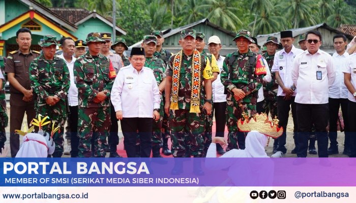 Ketua Tim Wasev TMMD ke-124, Brigjen TNI Joni Pardede, Tinjau Lokasi di Kodim 0422/Lampung Barat