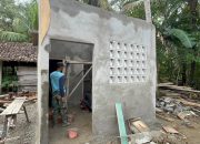 Bersinergi di TMMD, Pembangunan MCK Masjid Nurul Yakin Capai 67 ℅
