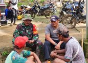 Sertu Mawardi Tampung Aspirasi Warga Saat TMMD ke-124 Kodim 0422/LB