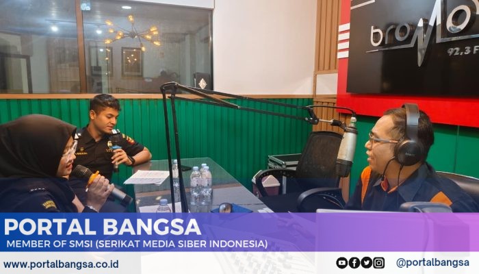 Bea Cukai Probolinggo Tancap Gas Edukasi Lewat LPPL Bromo FM, Rokok Ilegal Rugikan Negara.
