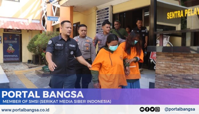 Nekat Mencuri, Dua Perempuan Diringkus Polres Probolinggo Kota