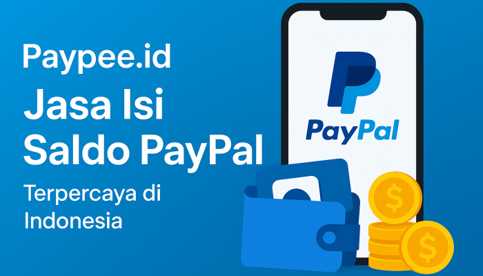 Paypee.id Jasa Isi Saldo PayPal Terpercaya di Indonesia
