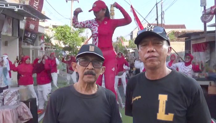 Warga RW 10 Kelurahan Mangunharjo Gelar Senam Sehat Empati