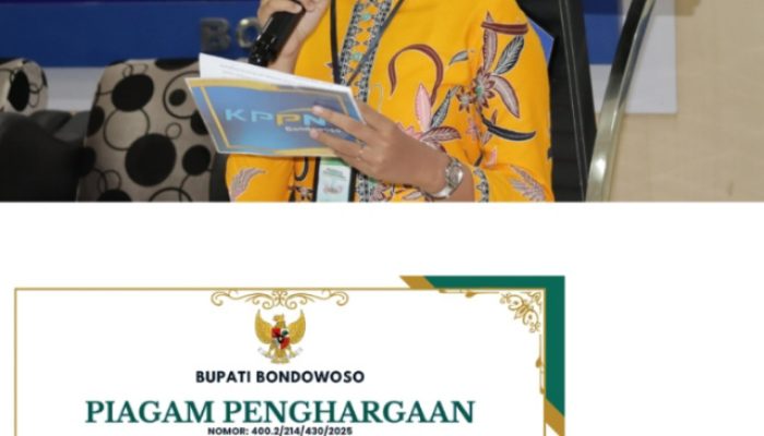 Toreh Prestasi, Bupati Beri Penghargaan Pada Siswi SMKN 1 Bondowoso