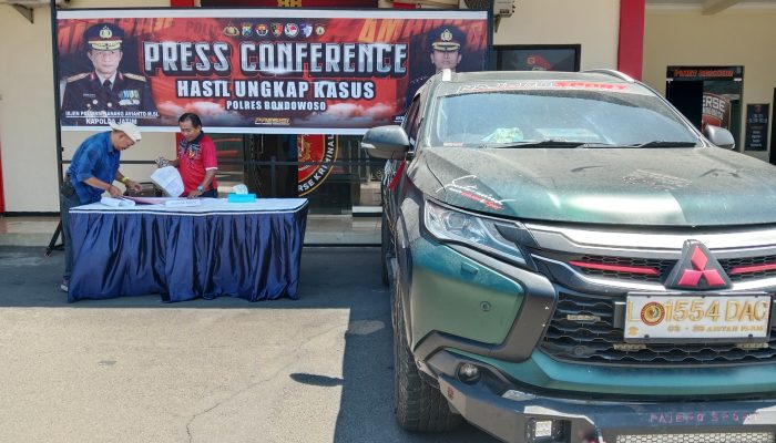 Terkuak! Dalang Pencurian Mobil Mitsubishi Pajero Ternyata Anak Kandung Sendiri