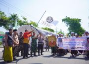 Wali Kota dr. H Aminuddin Lepas Ribuan Santri Kirab Maulid Kubro.