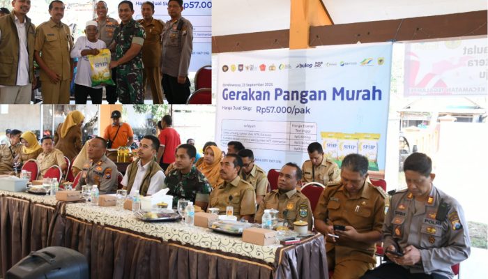 Kawal Gerakan Pangan Murah, Begini Kata Dandim 0822 Bondowoso
