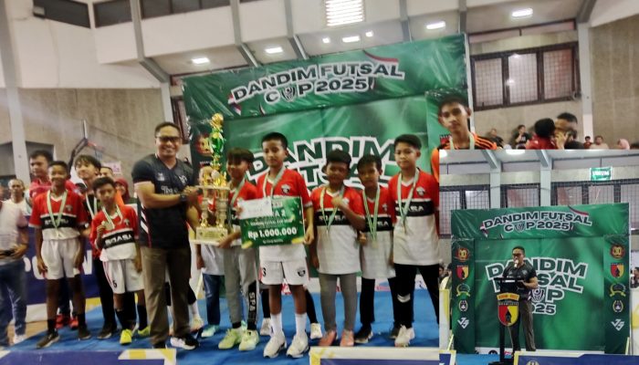 Dandim Cup 1 2025, Lahirkan Bibit Futsal Bondowoso di HUT TNI ke-80!