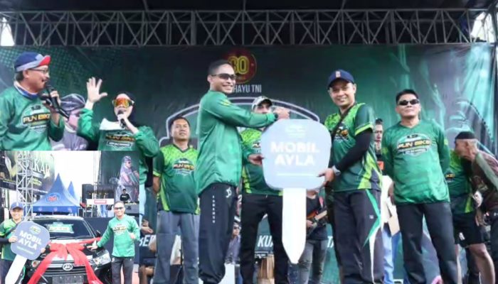 Ribuan Peserta Meriahkan Bondowoso Funbike, TNI dan Rakyat Bersatu di Jalanan Kota Tape