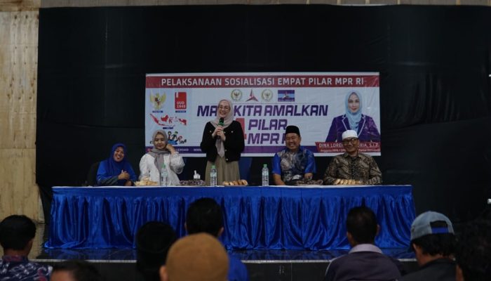 Amalkan Empat Pilar MPR RI, Reses Dina Lorenza Audria Bersama Santri di Ponpes Al Utsmani