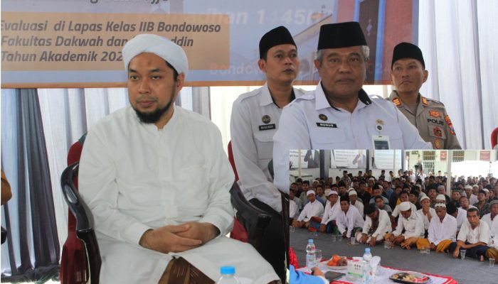 Siraman Rohani di Lapas IIB Bondowoso: Kiai Aza’im Datang, Bawa Semangat dan Inspirasi