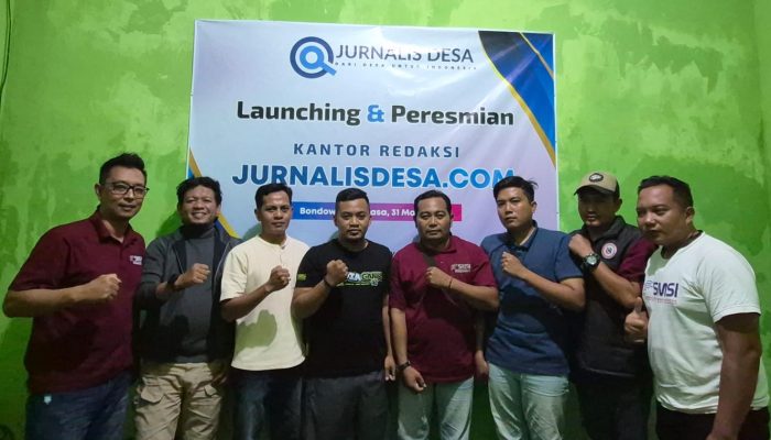 Dari Desa Lahir Jurnalis Profesional, SMSI Bondowoso Luncurkan JurnalisDesa.com