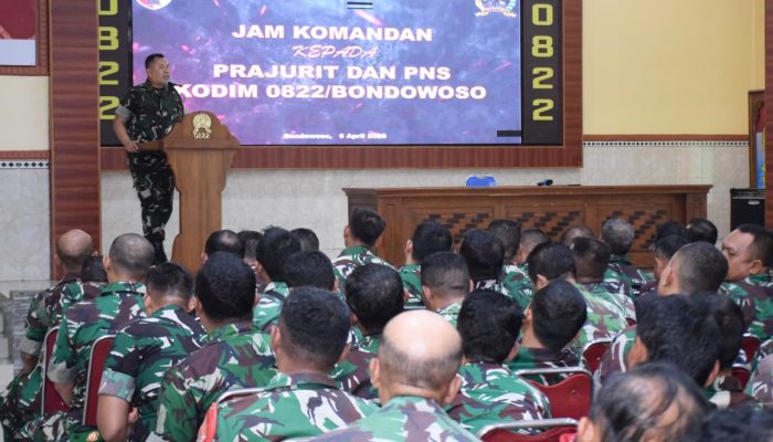 Dandim Bondowoso Ingatkan: Jangan Mudah Terprovokasi, Jaga Nama Baik Satuan!