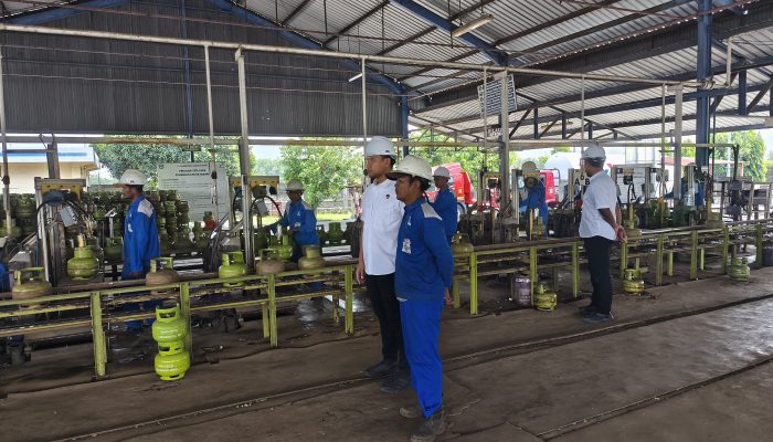 Antisipasi Kelangkaan Elpiji, Polres Jombang Pantau SPBE Sumberbina Usaha Mandiri