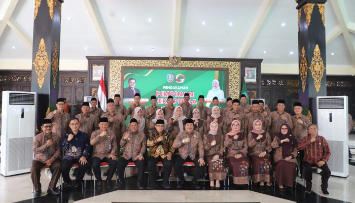 Pelantikan Dekopinda Jombang, Bupati  Jombang: Koperasi Harus Jadi Pilar Ekonomi Rakyat