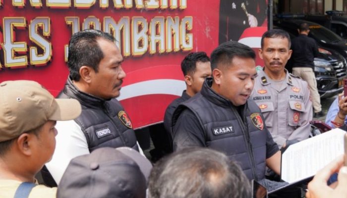 Konferensi Pers Penemuan Mayat di Turi Megaluh Jombang Terkuak