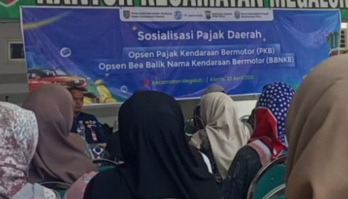 Sosialisasi Pajak Daerah Opsen PKB dan BBNKB Digelar di Megaluh