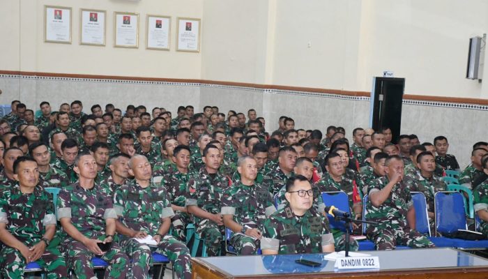 Instruksi Tegas dari Danrem 083 Bdj : Prajurit Harus HEBAT atau Siap Tersingkir!