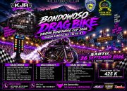 Bukan Balap Liar! Drag Bike Dandim Cup 2026 Siap Guncang Jalan Mastrip Bondowoso