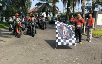 Bupati Bondowoso Lepas 50 Rider ASAMI Vol. 03, Jelajahi Keindahan Ijen Geopark hingga Banyuwangi