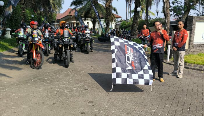 Bupati Bondowoso Lepas 50 Rider ASAMI Vol. 03, Jelajahi Keindahan Ijen Geopark hingga Banyuwangi