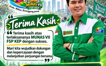 Siruaya Utamawan, S.E., M.M., CACP., AAAK. Terpilih Sebagai Ketua Umum FSP KEP KSPI Masa Bhakti 2026–2031