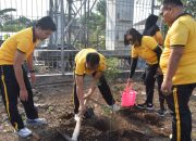 Polres Bondowoso Bergerak! Green Policing di Aspol Perintis, Wujudkan Lingkungan Bersih dan Asri”
