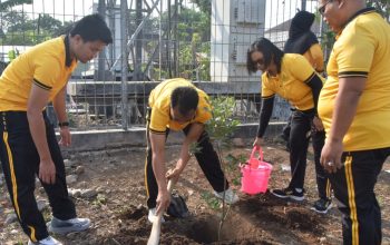 Polres Bondowoso Bergerak! Green Policing di Aspol Perintis, Wujudkan Lingkungan Bersih dan Asri”